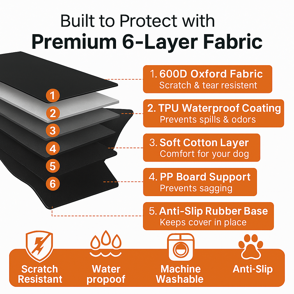 PawRider™ Dog Seat Protector