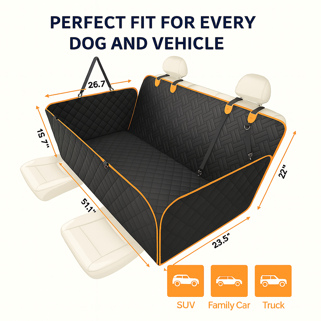 PawRider™ Dog Seat Protector